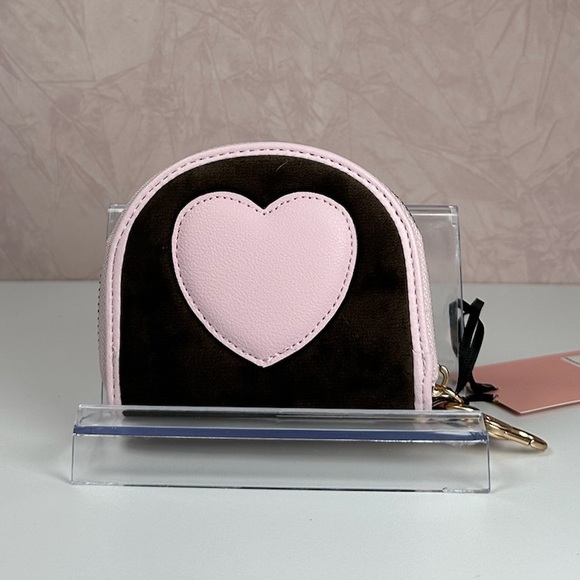 Juicy Couture Classic Scottie Dog Half Moon Zip Around Wallet - Picture 3 of 8